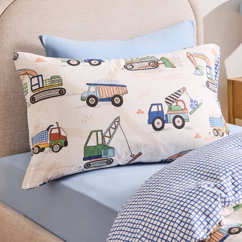 Stonewashed Natural Dig It Quilt Cover Set