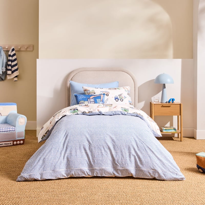 Stonewashed Natural Dig It Quilt Cover Set