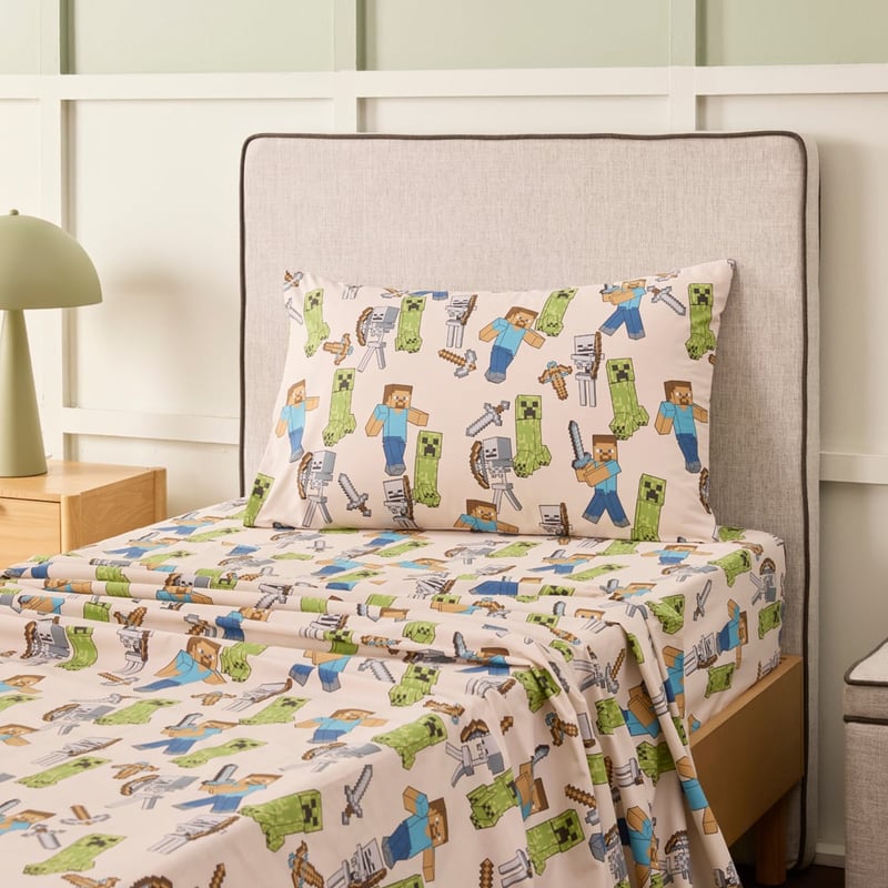 Minecraft Natural Sheet Set