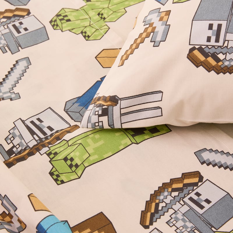 Minecraft Natural Sheet Set