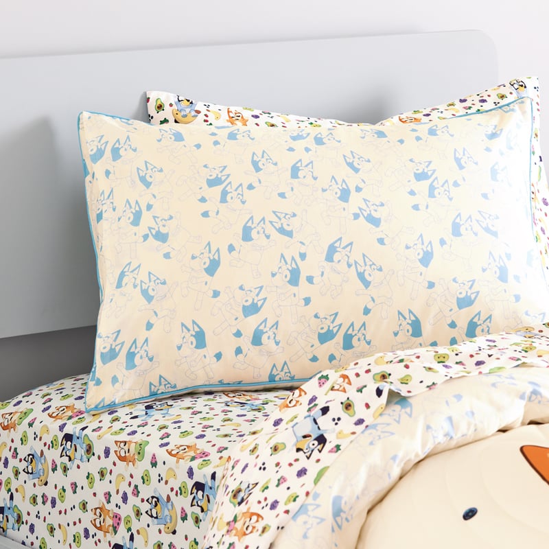 BBC Bluey Fruity Fun Quilted Quilt Cover Set
