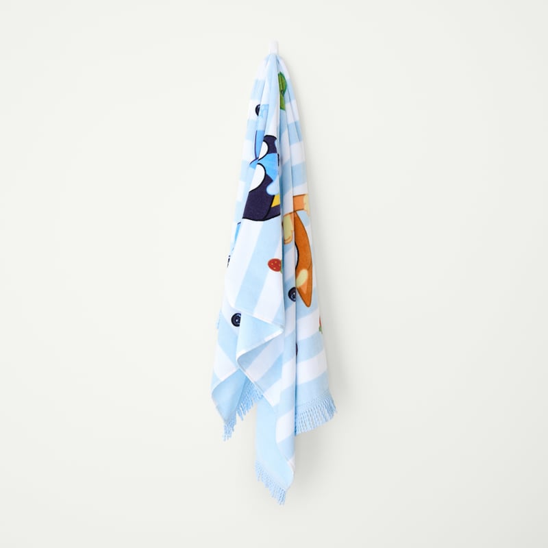 BBC Bluey Play Time Printed Beach Towel