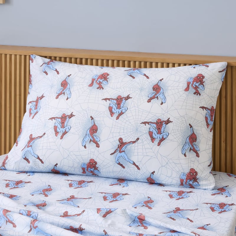 Marvel The Adventures of Spider-Man Blue Sheet Set