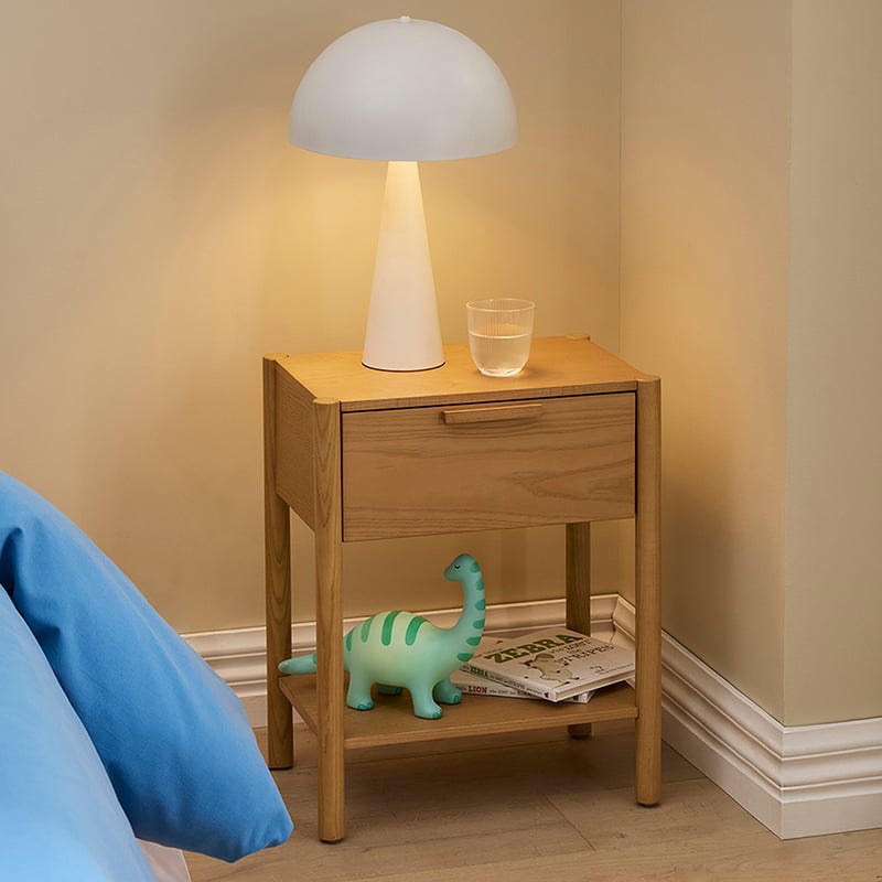 Noah Natural Bedside Table