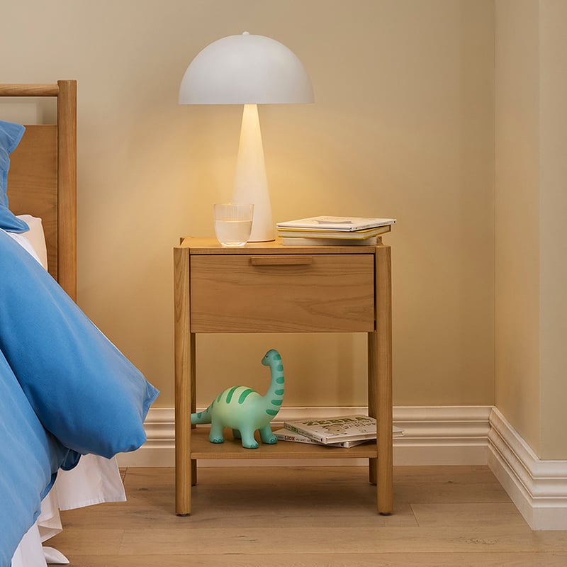 Noah Natural Bedside Table