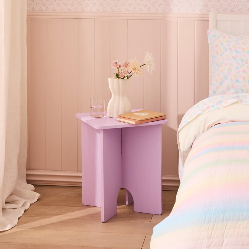 Mack Lilac Side Table