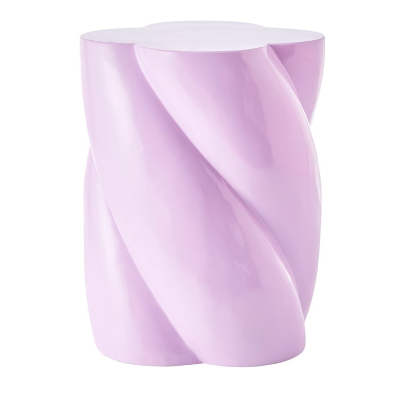 Tito Lilac Twisty Side Table