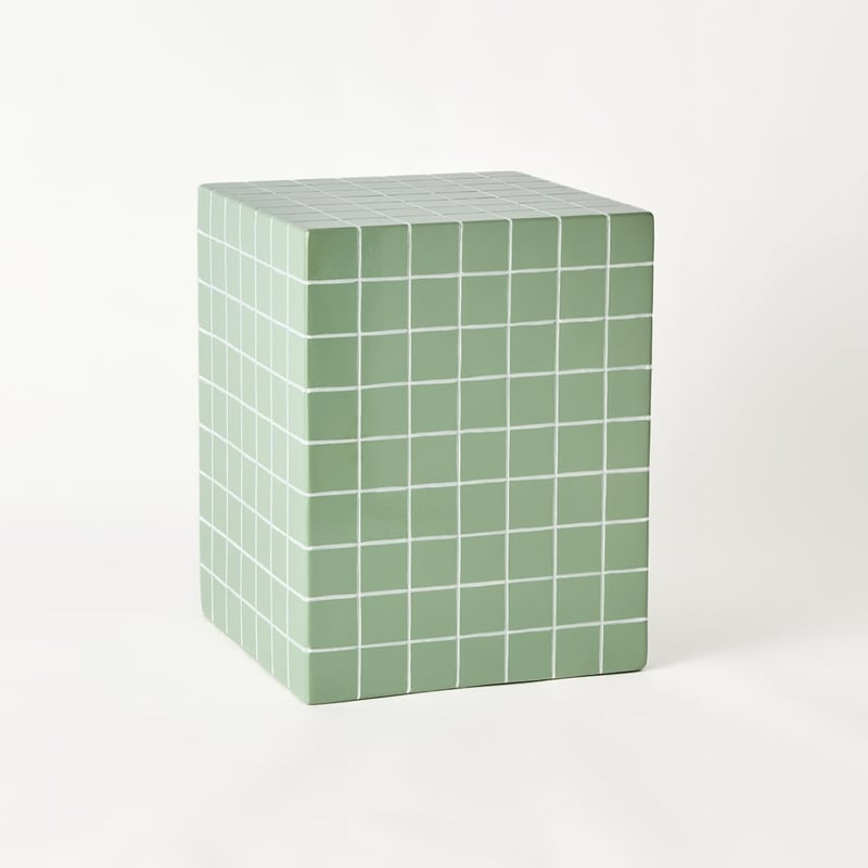 Tilly Green Tile Side Table
