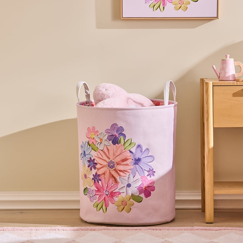 As A Daisy Printed Basket