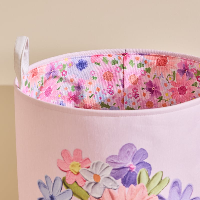As A Daisy Printed Basket
