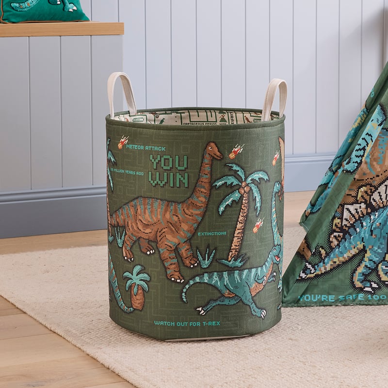 Gaming Dino Printed Basket