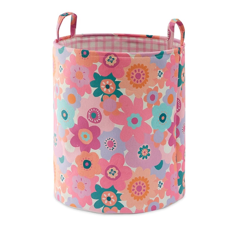 Poppy Floral Printed Basket