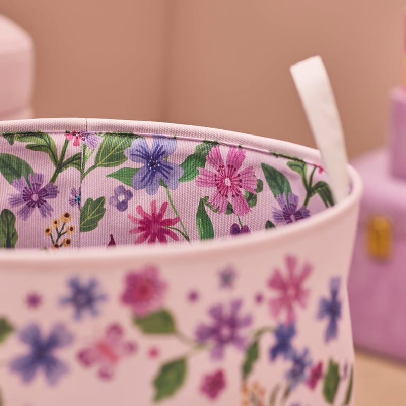 Unicorn Meadow Printed Basket