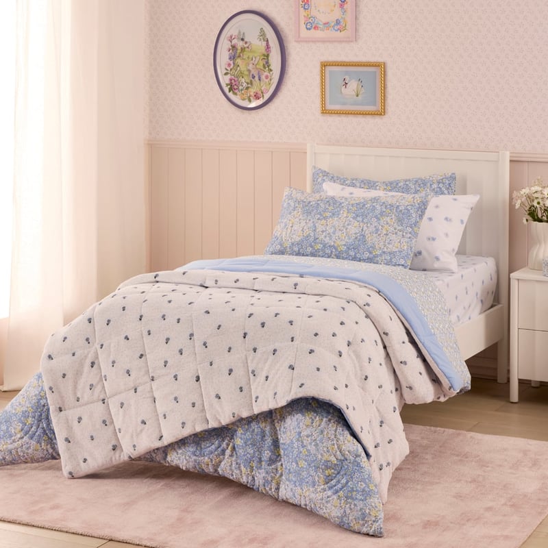 Super Cuddly Lou Lou Floral Blanket