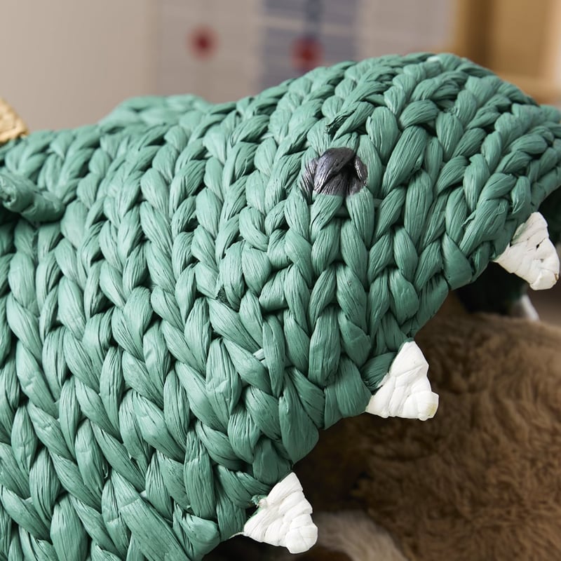 Green Dino Storage Basket