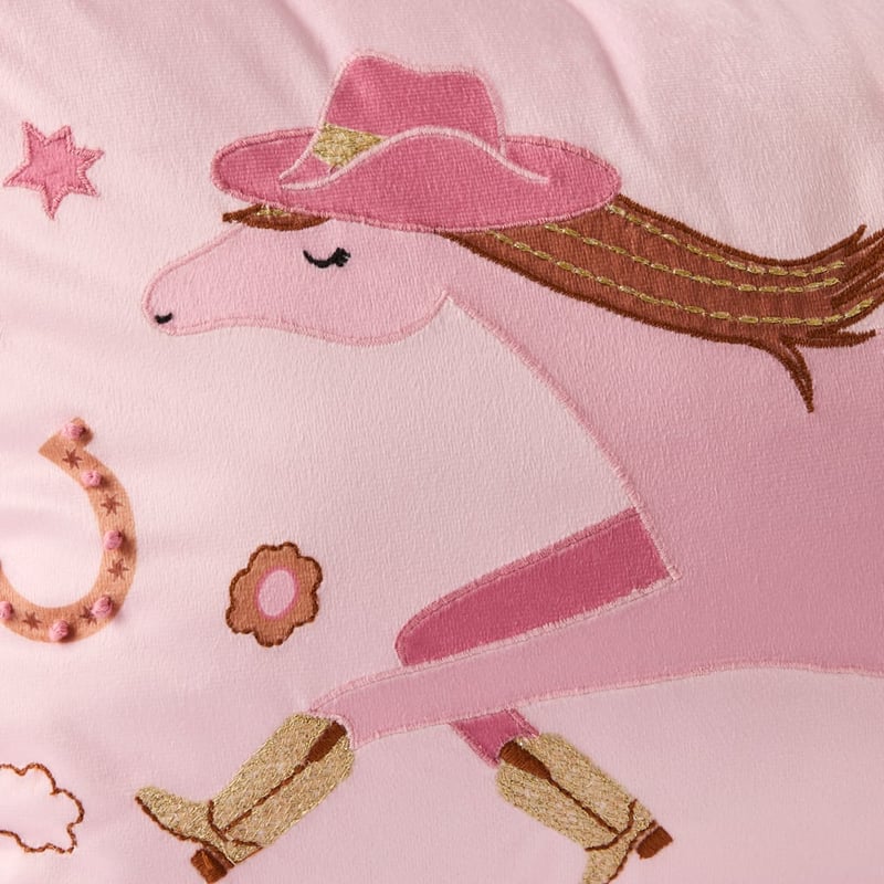 Cowgirl Horse Cushion