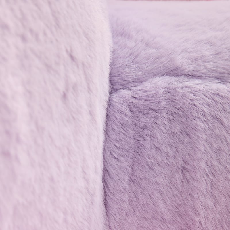 Recycled Faux Fur Lilac Comfort Buddy