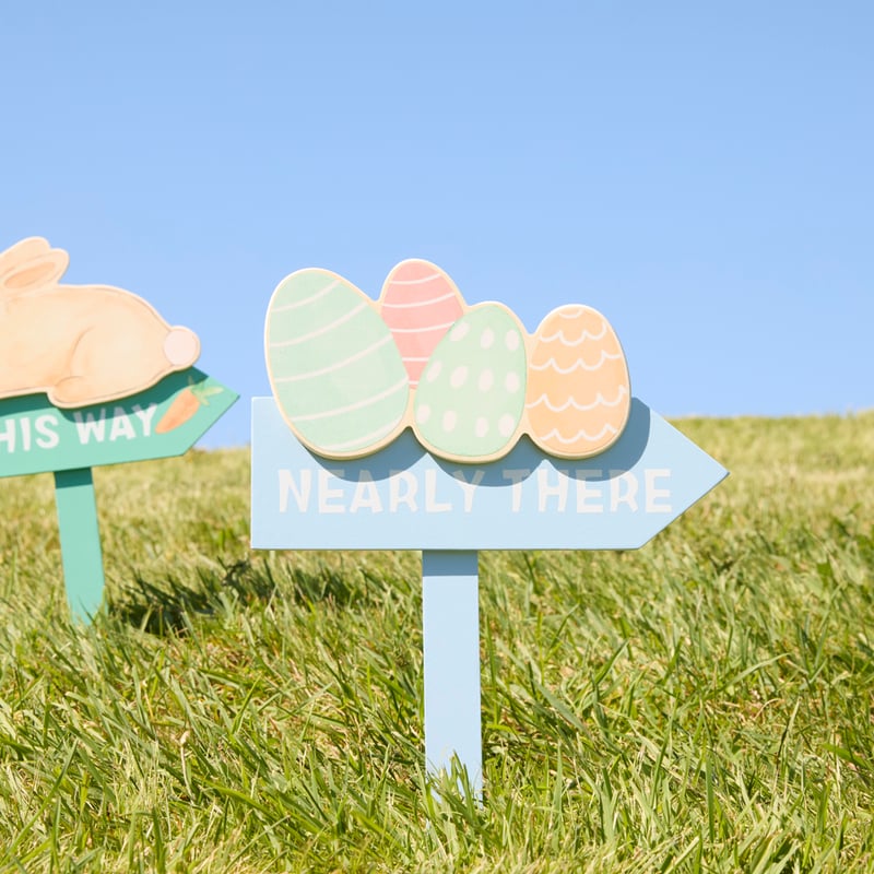 Easter Hunt Signs Pack of 5