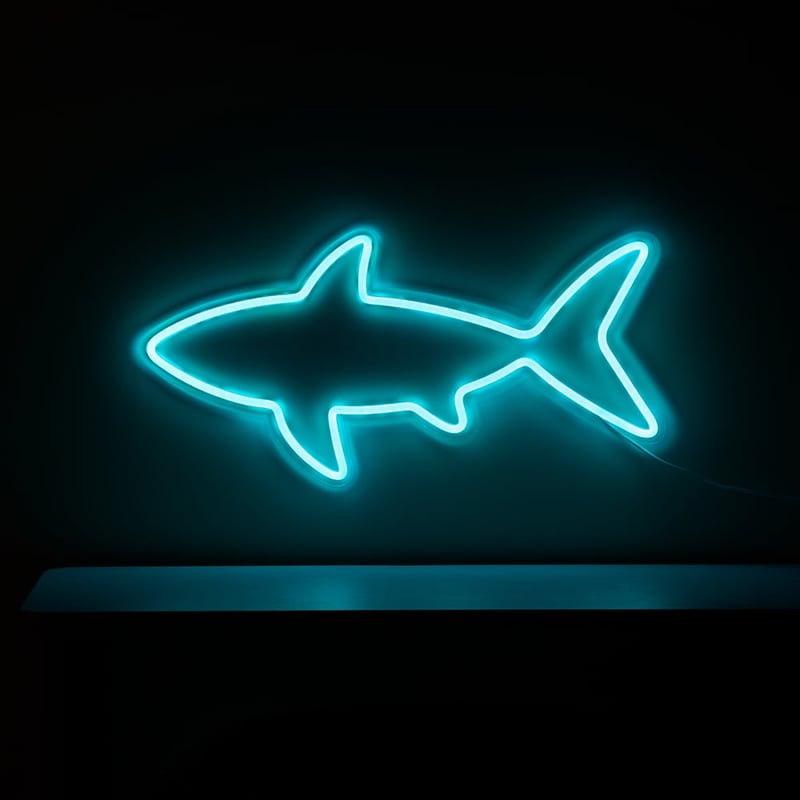 Shark Neon Light