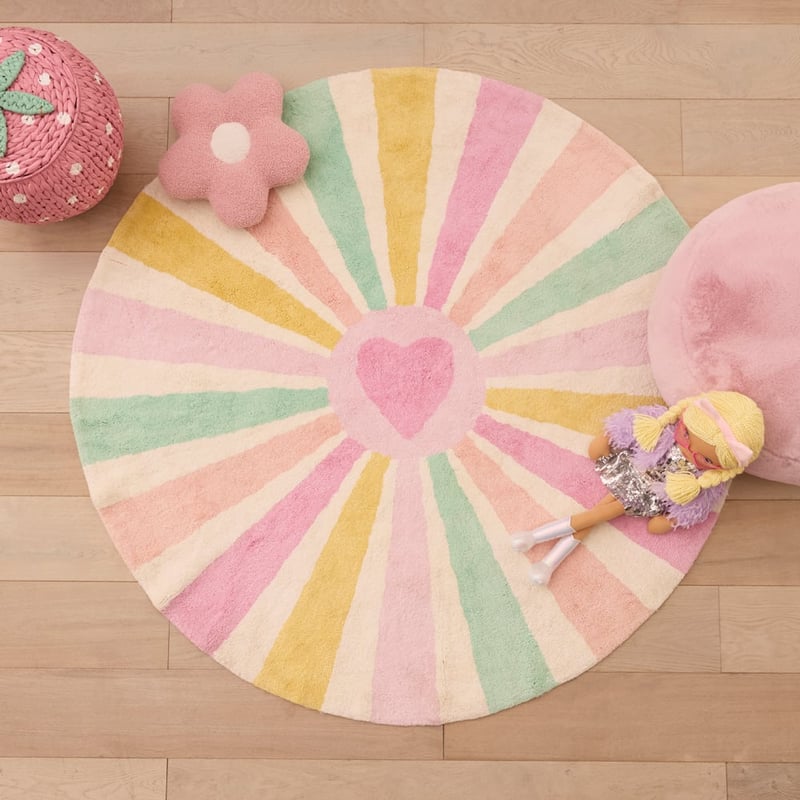 Adairs Kids - Dreamer Heart Rug | Adairs