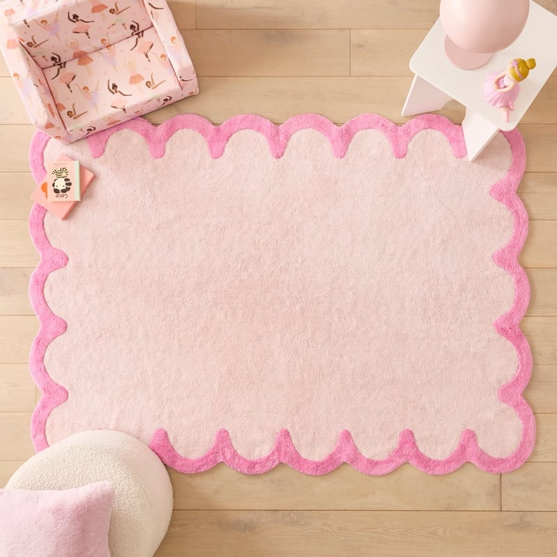 Wavey Pink Rug