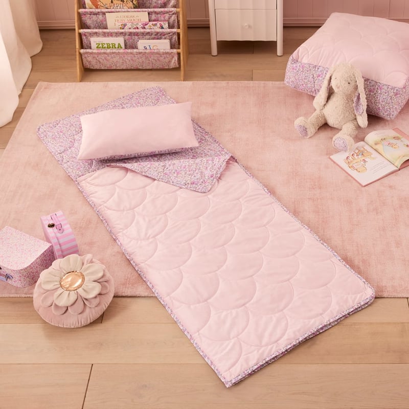 Heirloom Pink Lou Lou Quilted Sleeping Bag