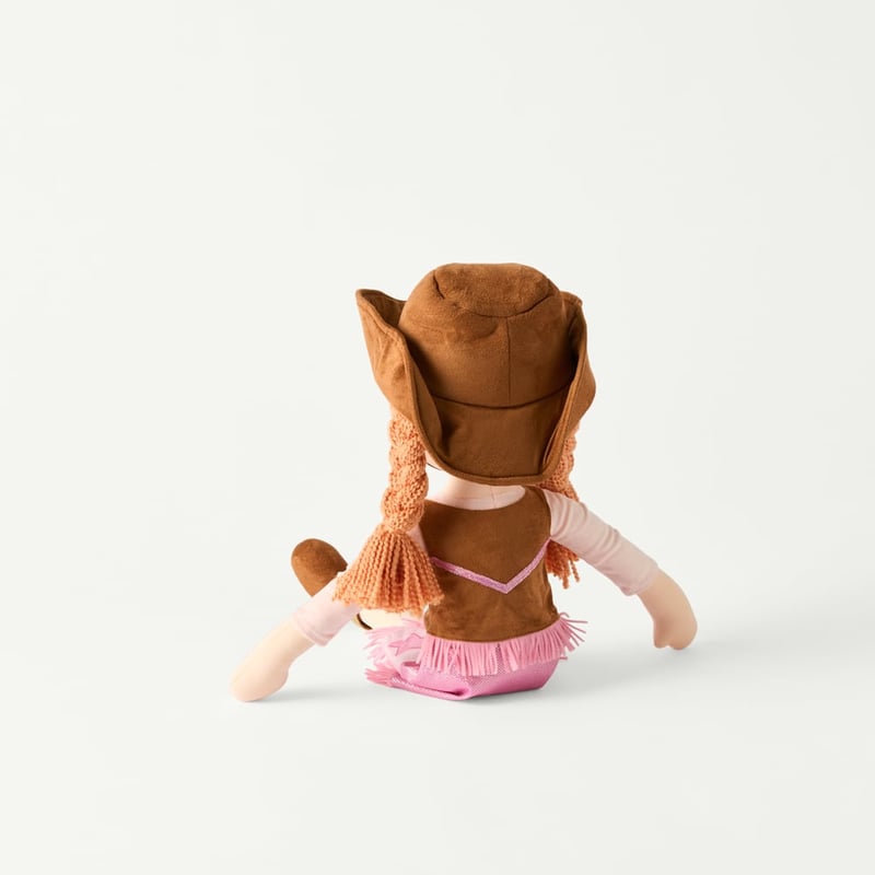 Cowgirl Brown Snuggle Friend