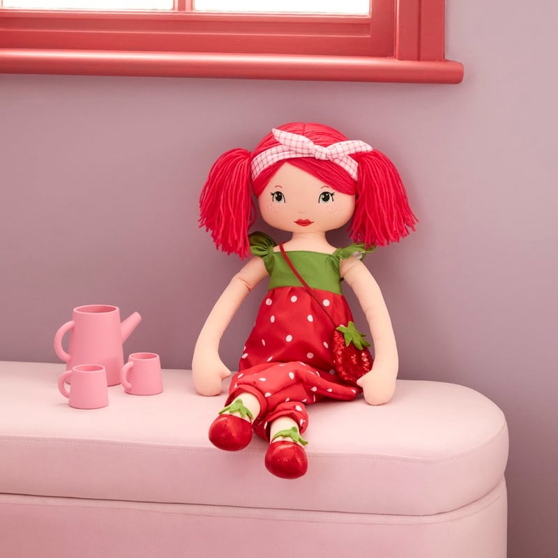 Strawberry Girl Red Snuggle Friend