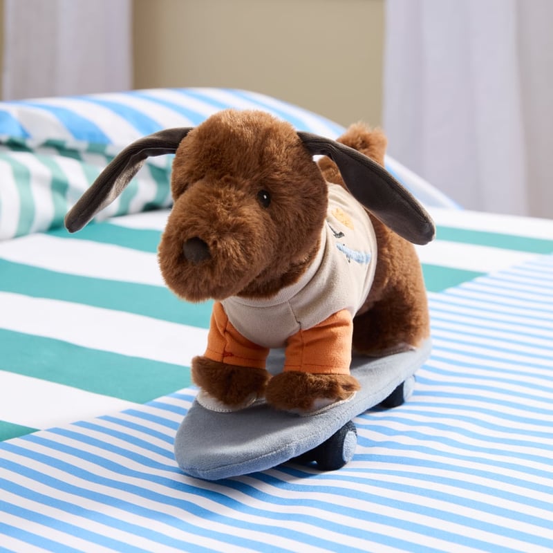 Skating Dog Keepsake Toy