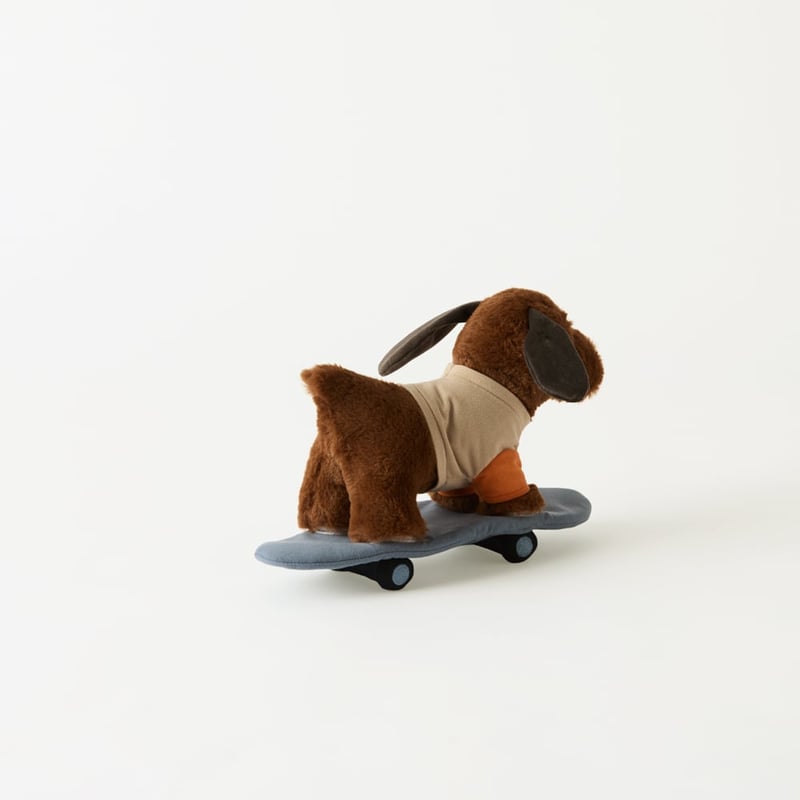 Skating Dog Keepsake Toy