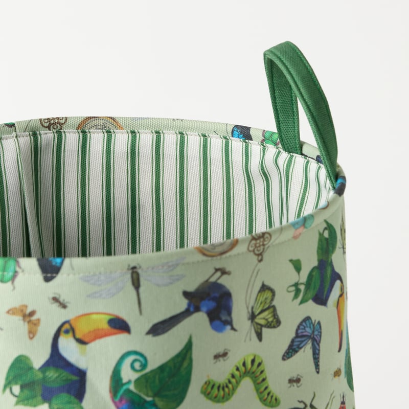 Fleur Harris Beautiful World Printed Basket