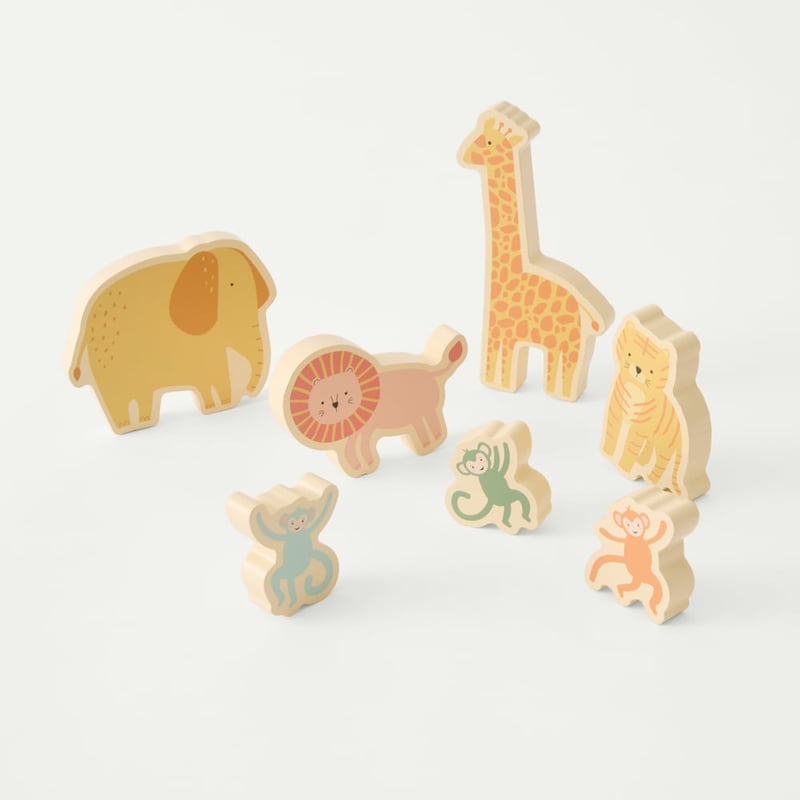 Interactive Jungle Animal Puzzle