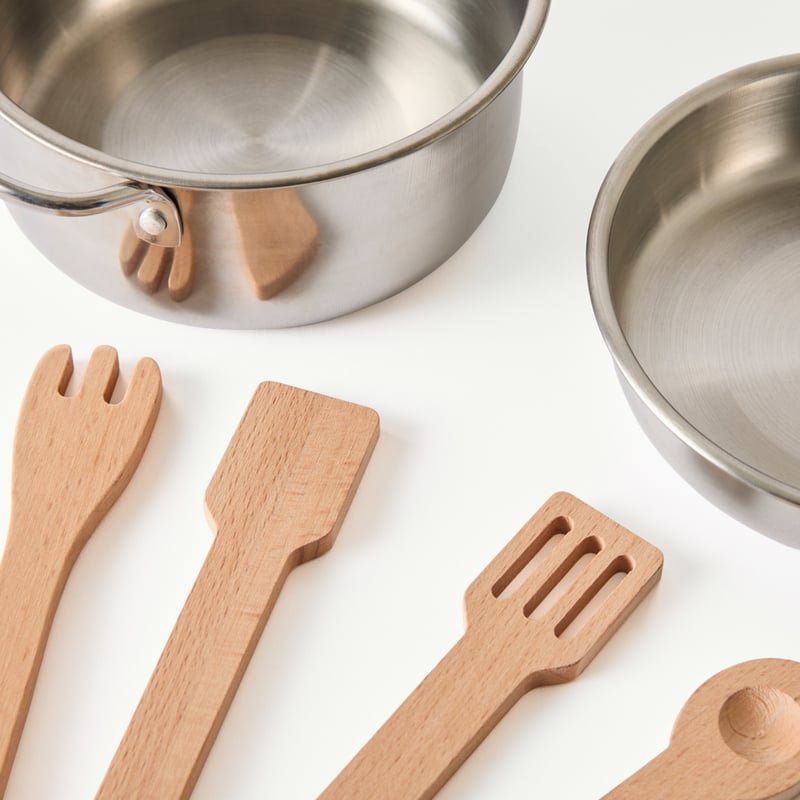 Timber Blue Kitchen Play Set