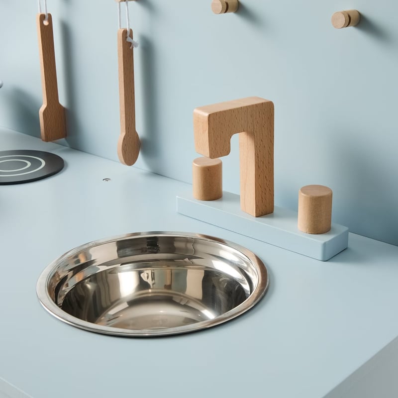 Timber Blue Kitchen Play Set