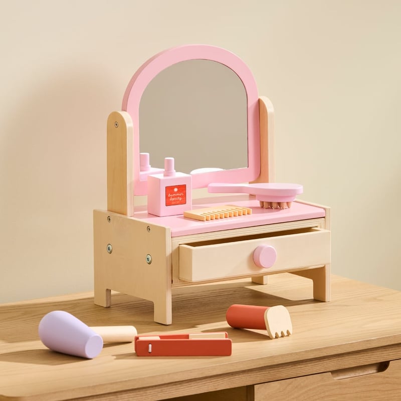 Timber Vanity Set