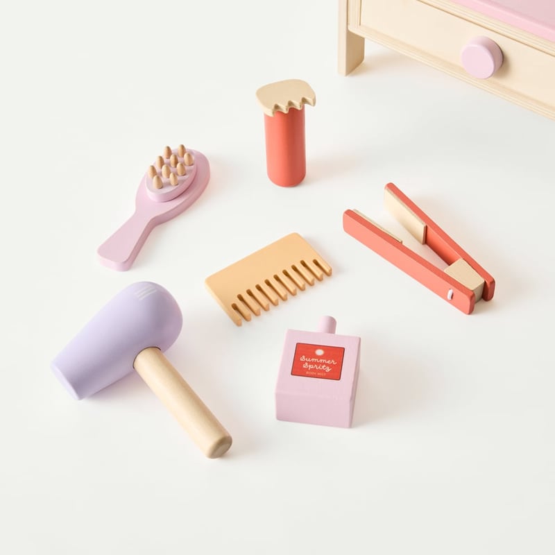 Timber Vanity Set