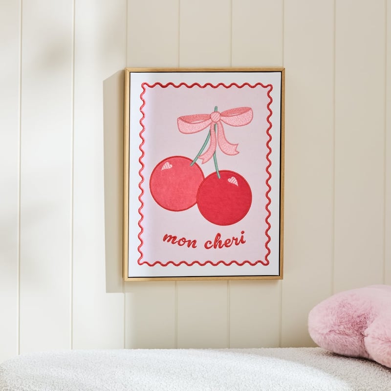 Cherry & Bows Wall Art
