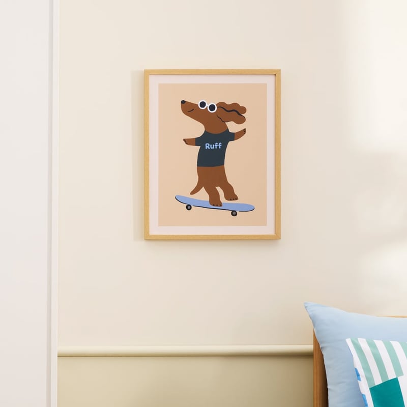 Ruff The Dog Wall Art
