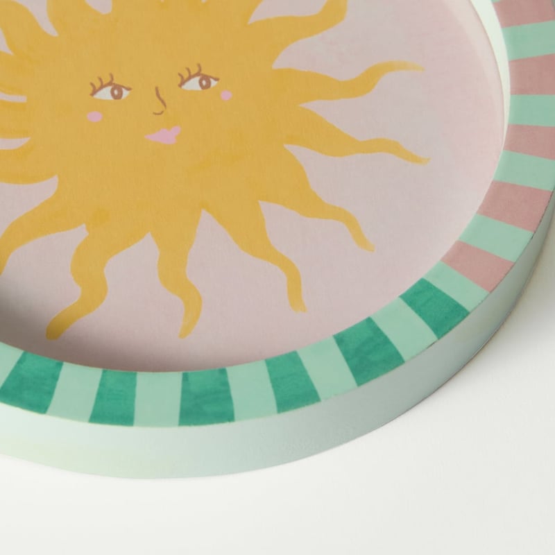 Sun Round Wall Tile
