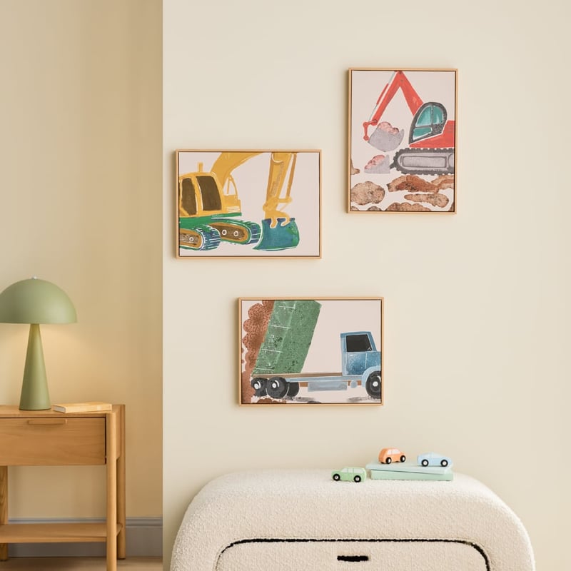 Dump Truck Landscape Wall Art