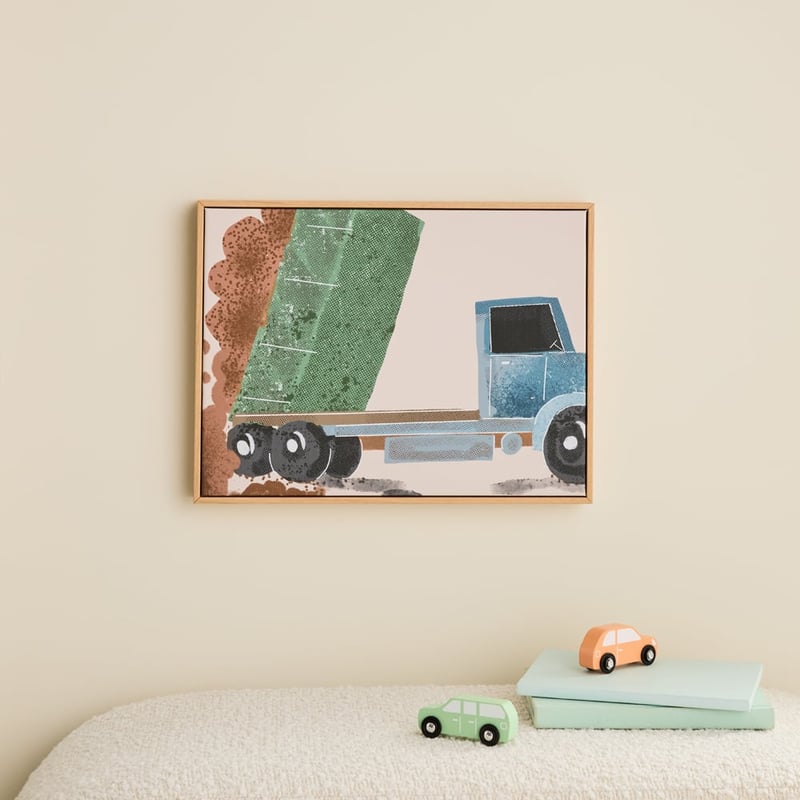 Dump Truck Landscape Wall Art