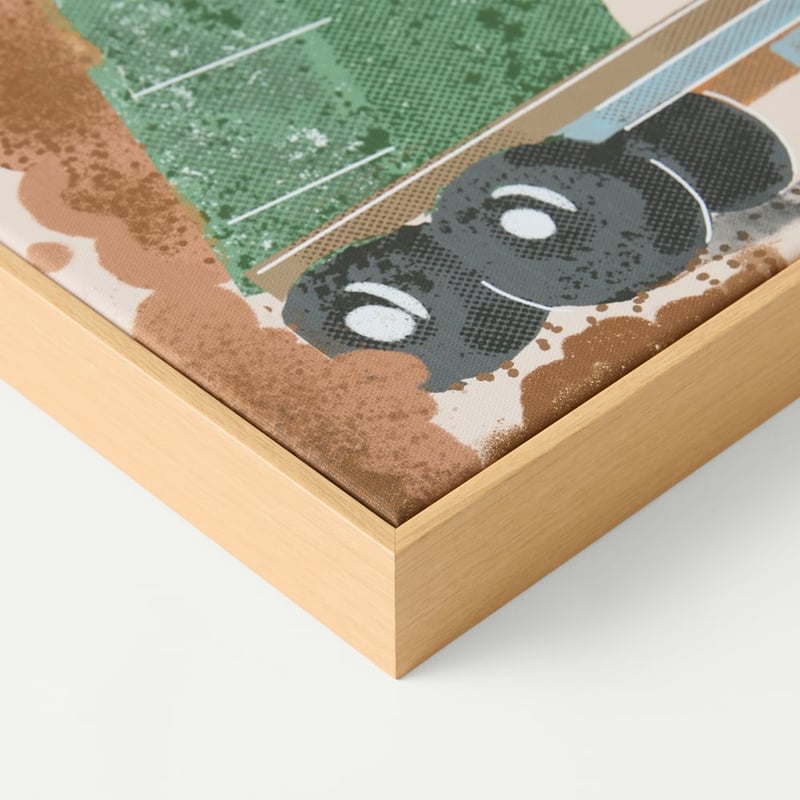 Dump Truck Landscape Wall Art