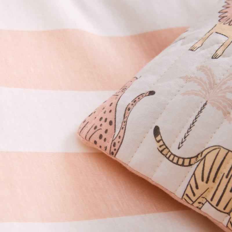Safari Sun Jersey Cot Quilt Cover Set