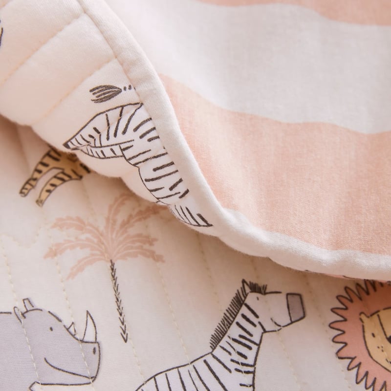 Safari Sun Jersey Cot Quilt Cover Set