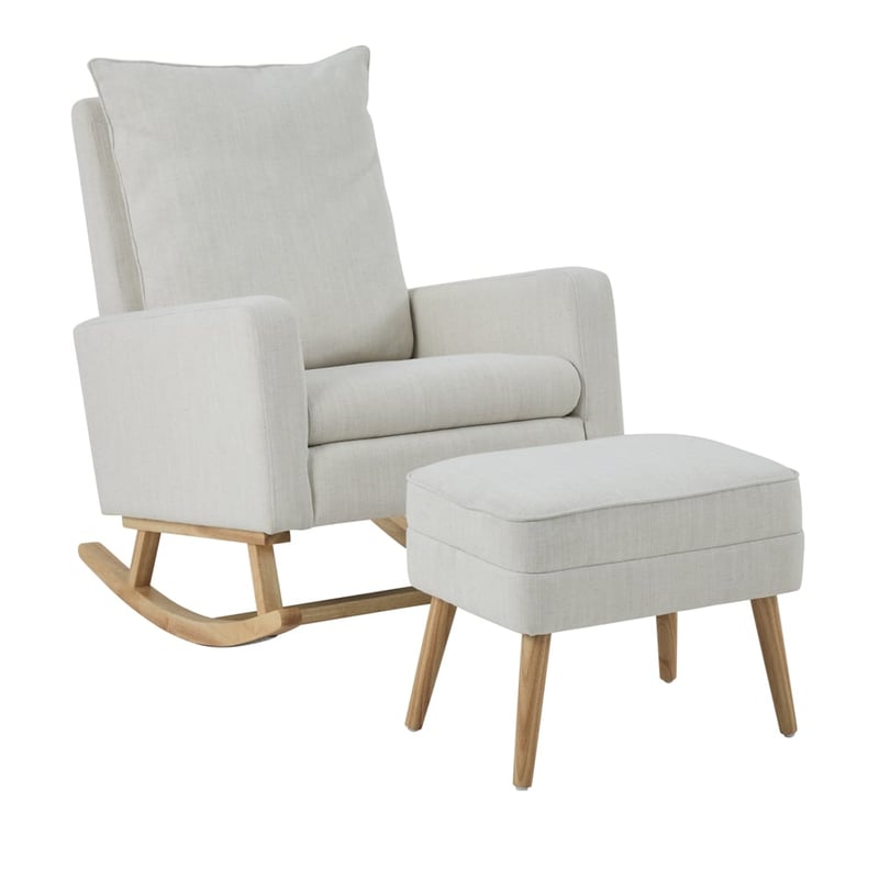Hamilton 2 in 1 Natural Nursery Rocking Chair