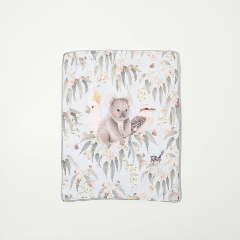 Fleur Harris Australian Friends Baby Blanket