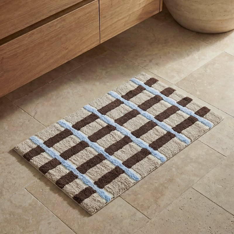 Arlo Mushroom & Coffee Bath Mat