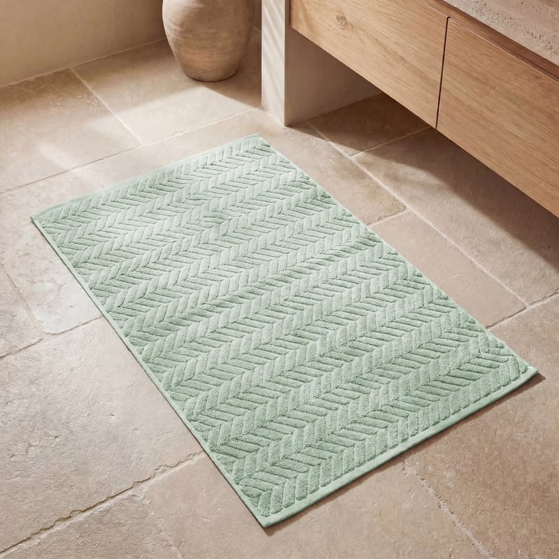 Mimosa Mineral Green Bath Mat
