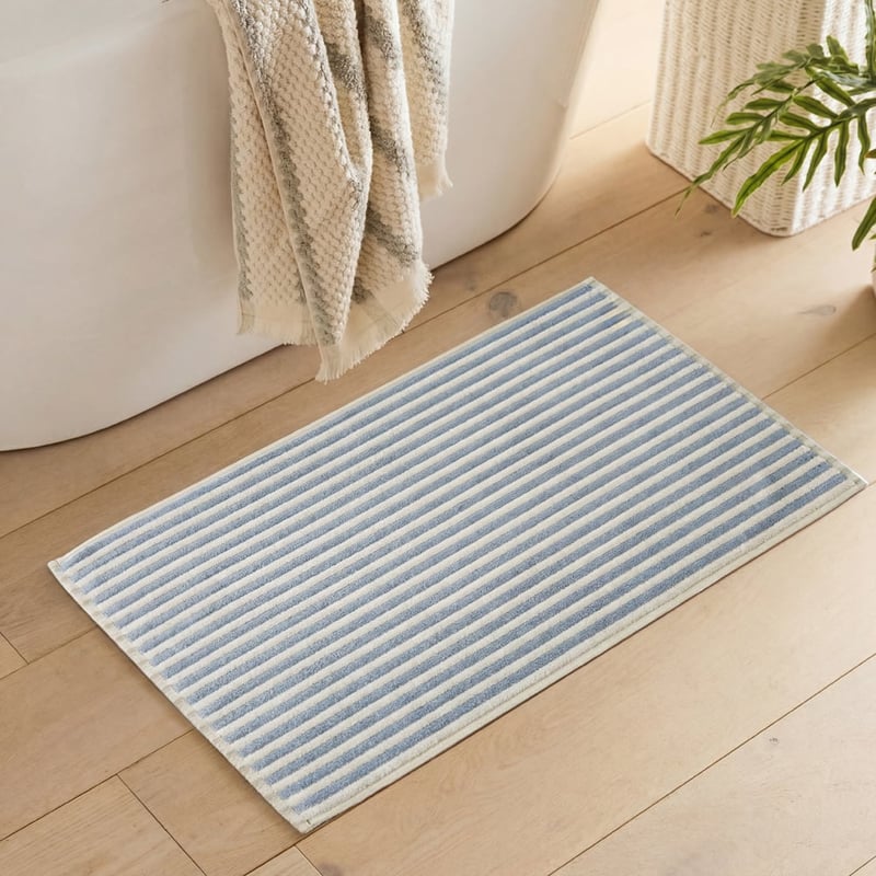 European Sophia Green Tea & French Blue Turkish Cotton Towel Range