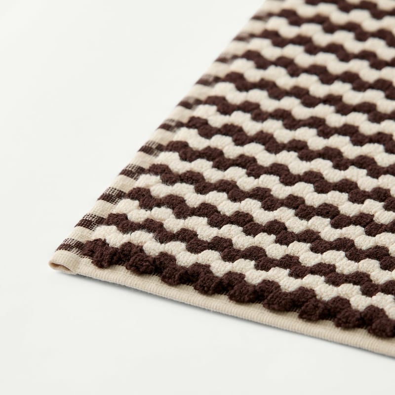 European Lola Chocolate & Natural Turkish Cotton Towel Range